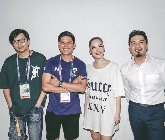 Armand Maulana 'GIGI', Nino Kayam 'RAN', BCL, Bams ex 'Samson' © instagram.com/teambcl