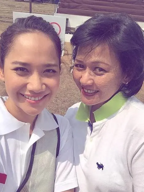 BCL dan Yana di lokasi syuting 3 SRIKANDI © BCL Instagram