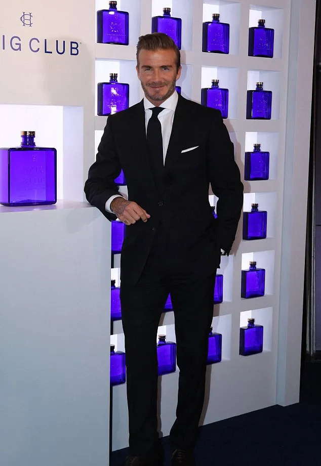 David Beckham saat menghadiri dinner party di China. ©Dailymail/splahnews