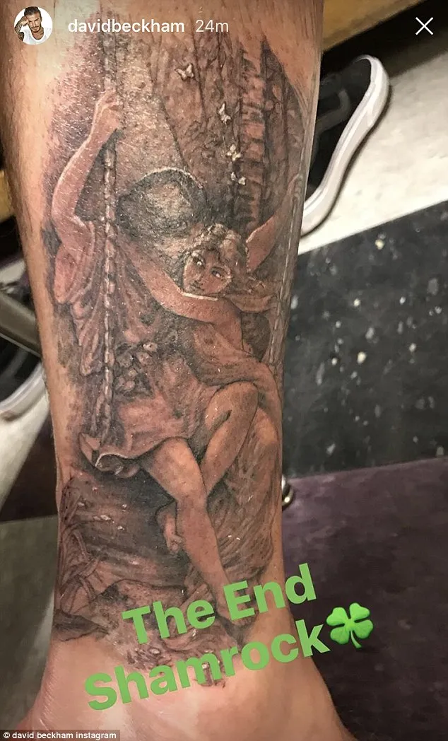 Tato David Beckham © Instagram