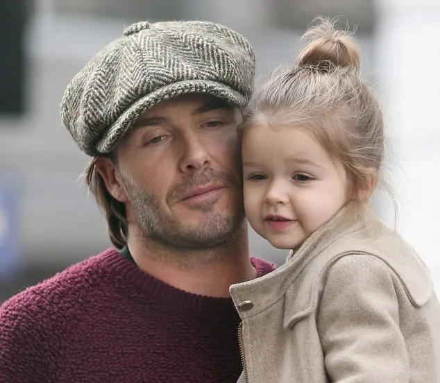 David dan Harper Beckham @ dailymail.co.uk