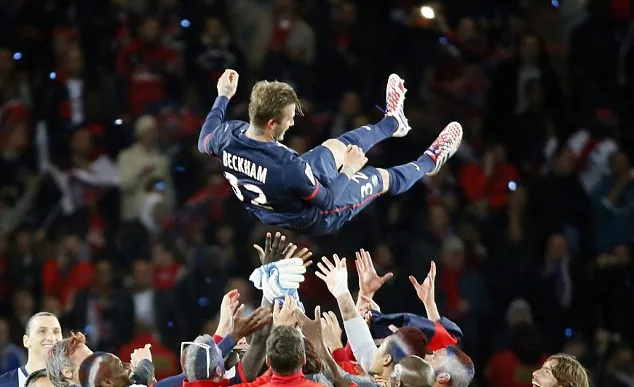 Farewell untuk David Beckham @ dailymail.co.uk