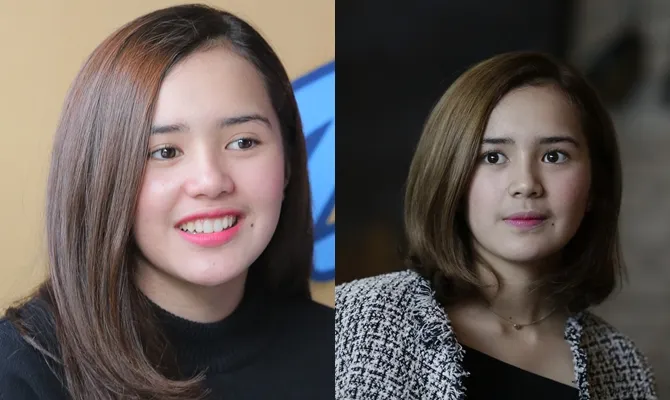 Beby memangkas rambut indahnya demi peran terbarunya, lebih cocok mana nih KLovers? © KapanLagi.com/Agus Apriyanto