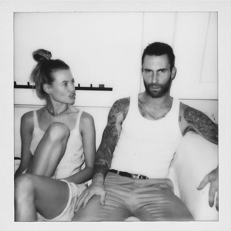 Happy anniversary Behati & Adam! ;) © instagram.com/behatiprinsloo