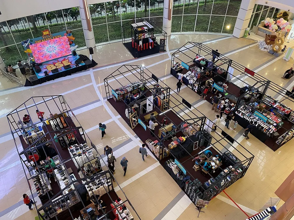 Suasana Bekasi Sneakers Expo 2021. (credit: istimewa)