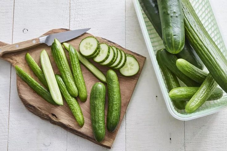 Cucumber Halves (Pinterest)