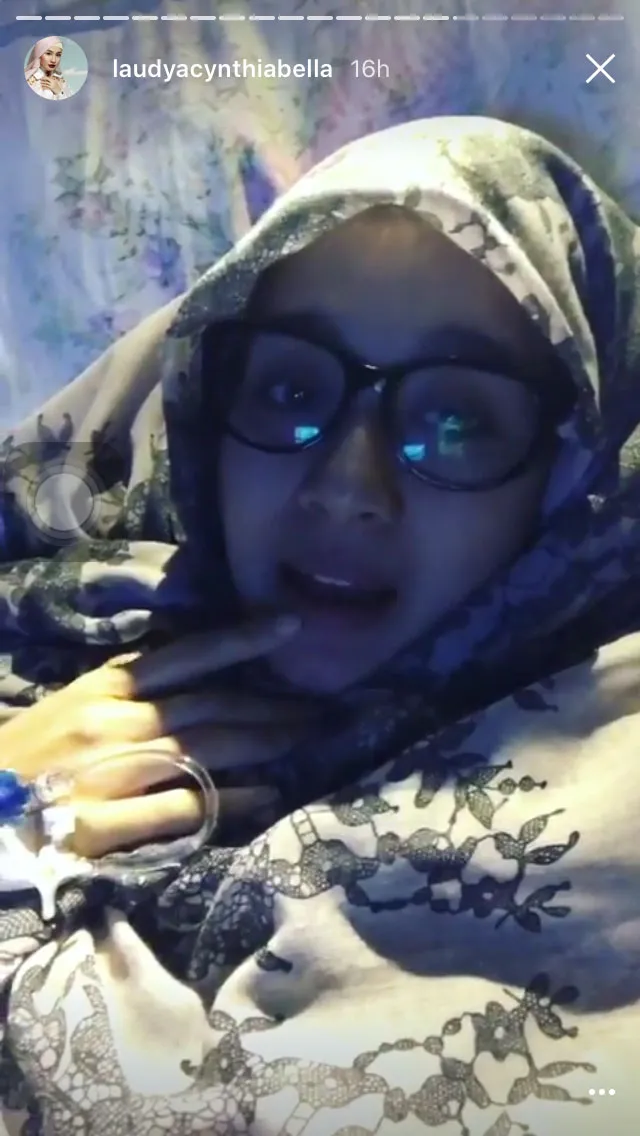 Laudya Cynthia Bella jatuh sakit © Instagram.com/laudyacynthiabella