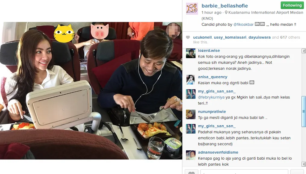 Gara-gara foto ini, Bella Shofie dihujat habis-habisan. @instagram/barbie_bellashofie