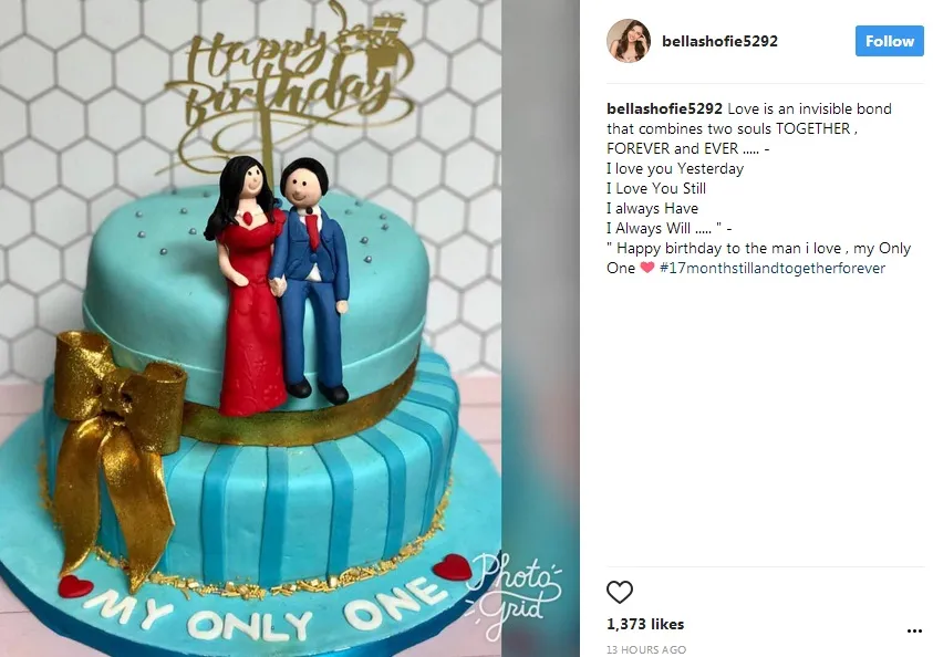 Kekasih Bella Shofie ulang tahun ©instagram/bellashofie5292