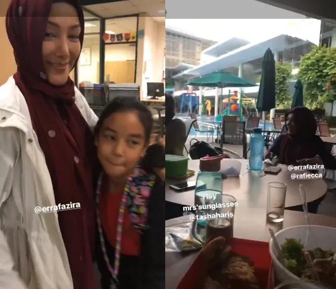 Bella dan Erra kompak sarapan bareng ©instagram/laudyacynthiabella