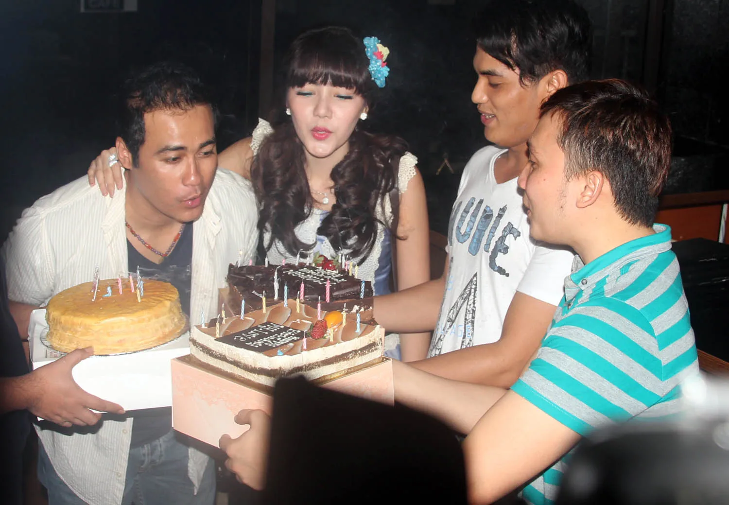 Bella Shofie dan Adjie Pangestu @Foto:Ruswanto