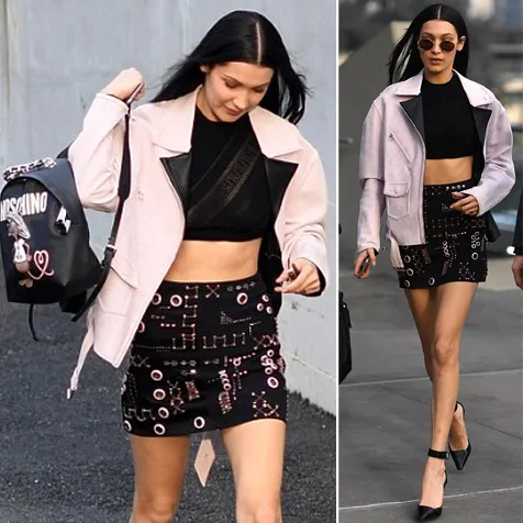 Bella pamer abs © istimewa