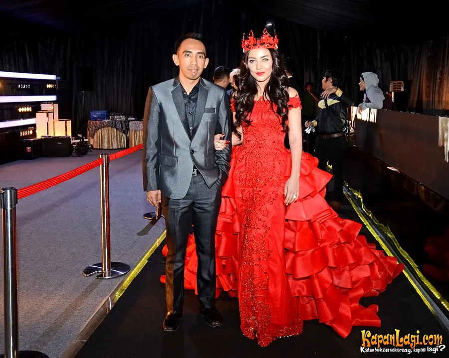 Bella Shofie berikan kejutan manis untuk Suryono ketika berada di Bali. ©KapanLagi.com/Bambang E Ros