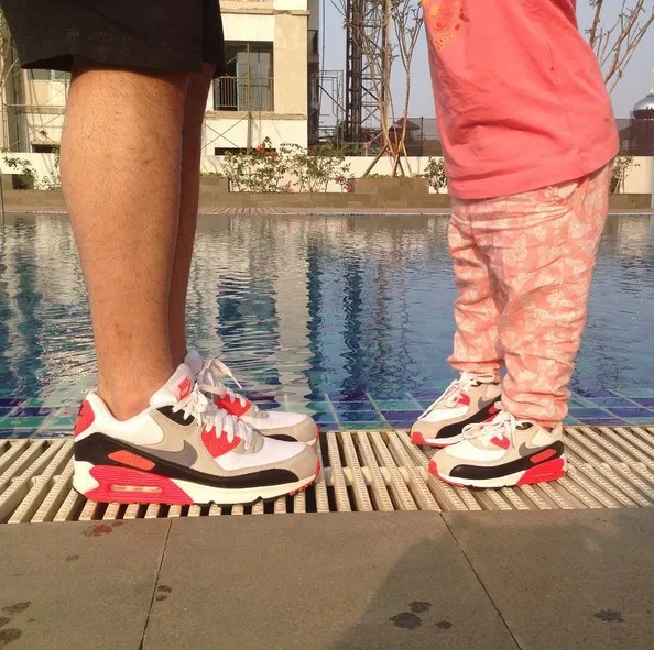 Ben dan Sienna kembaran sepatu © instagram.com/benkasyafani
