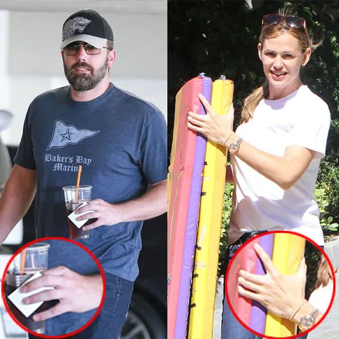 Ben dan Garner sama-sama muncul tanpa cincin © istimewa