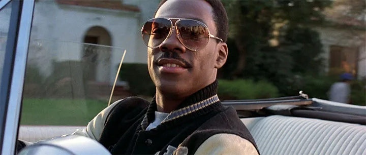 Eddie Murphy sebagai Axel Foley di BEVERLY HILLS COP/©Paramount Pictures