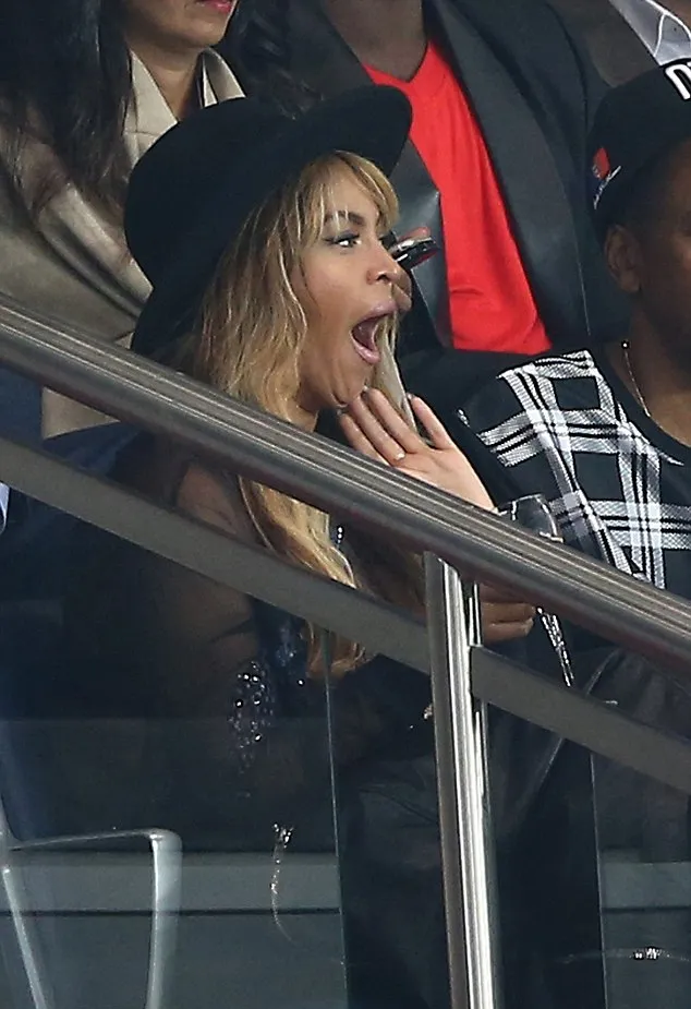 Beyonce pun mengantuk @ dailymail.co.uk