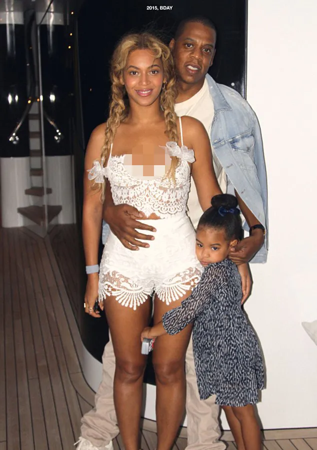 Blue Ivy, putri pertama Beyonce dan Jay Z © dailymail.co.uk