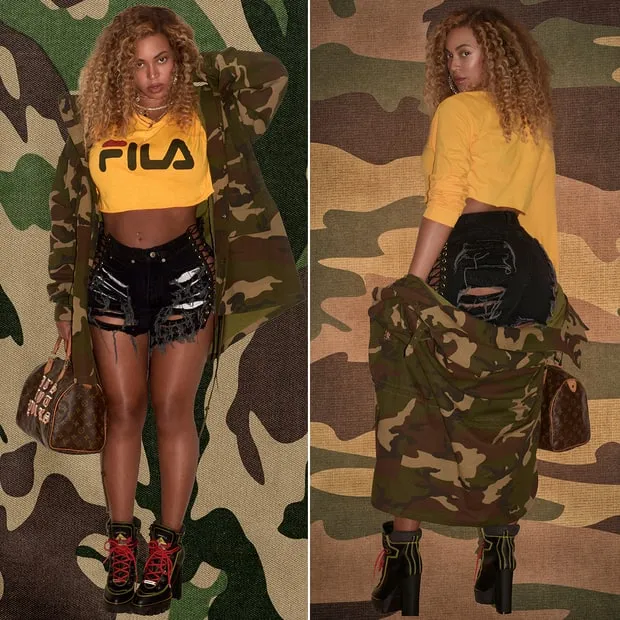 Beyonce pamer perut rata usai melahirkan © beyonce.com
