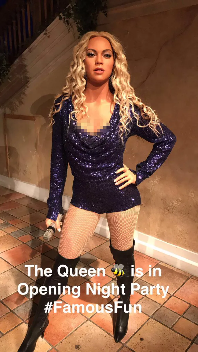 Yakin kalau ini benar-benar patung lilin Beyonce? © twitter.com/nycwax
