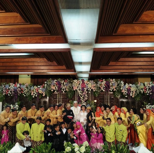 Pernikahan Fenty Said © Instagram