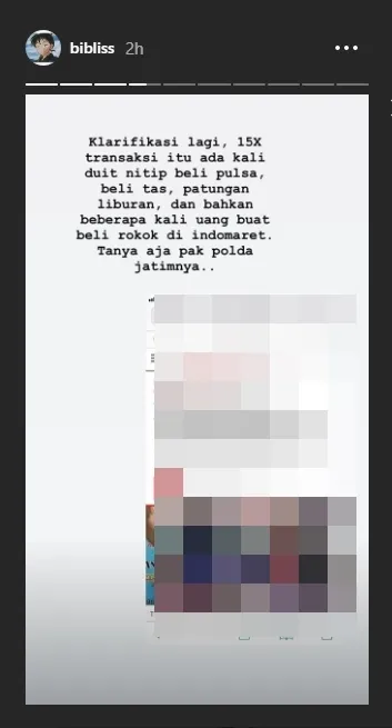 Transaksi 15 Kali
