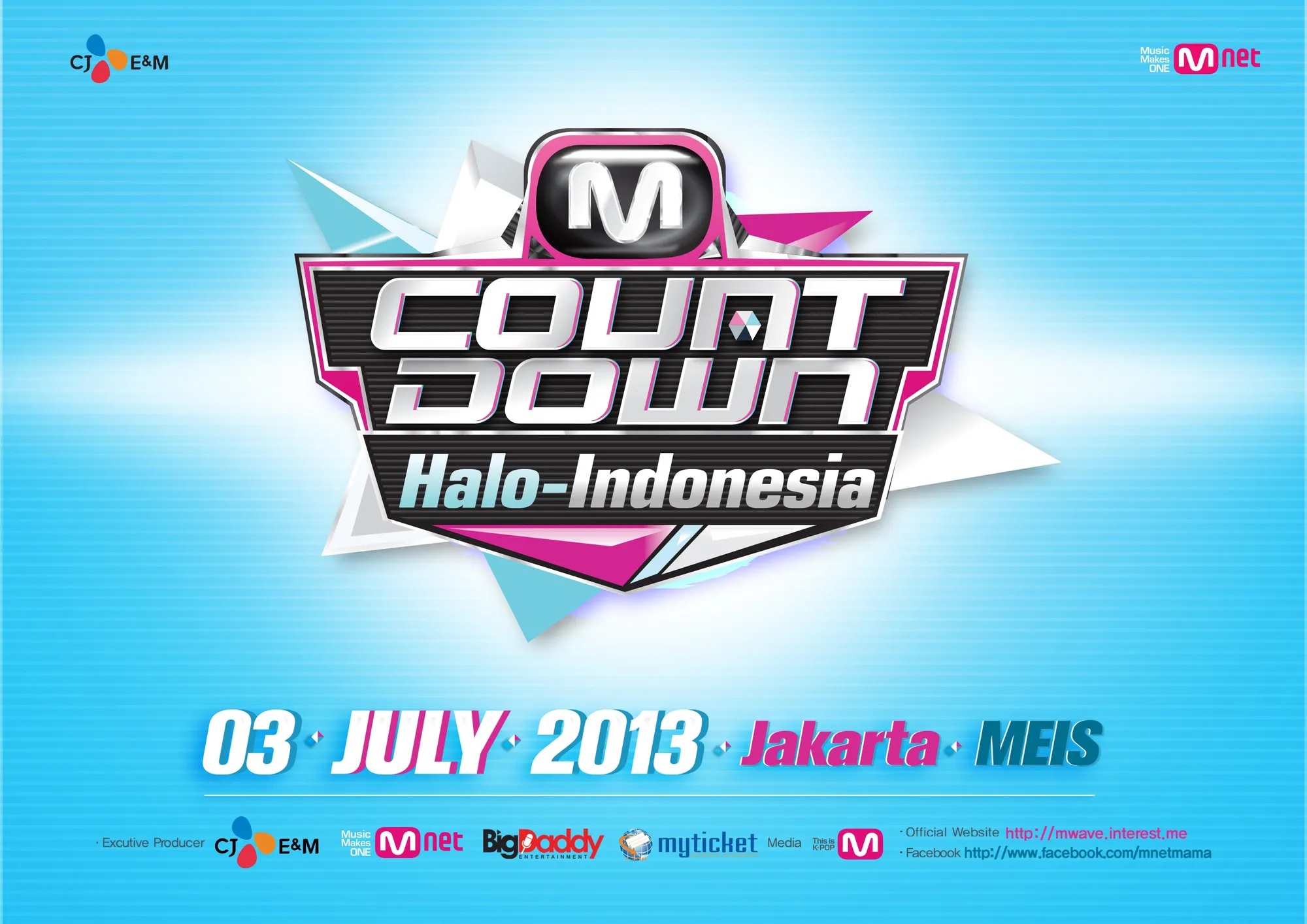 M Countdown Halo Indonesia. ©Big Daddy