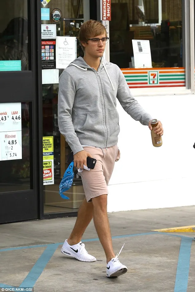 Justin Bieber © Daily Mail
