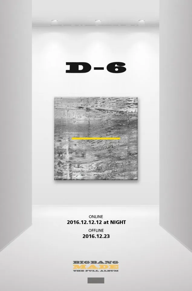 Big Bang akan segera comeback pada tanggal 12 Desember 2016 nanti © allkpop.com