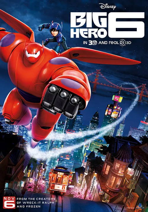 Hiro dan Baymax, idola baru para penikmat film / © Disney