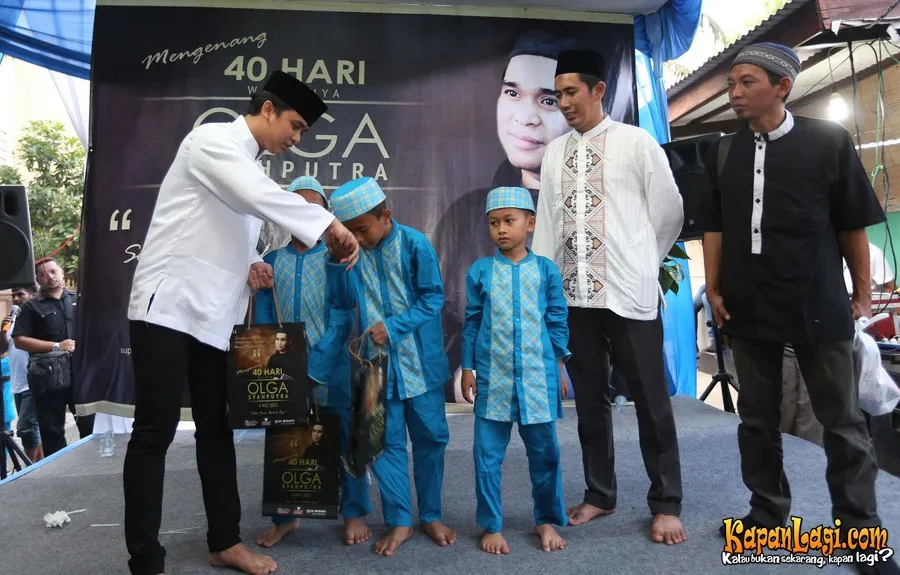 Billy akan meneruskan amalan yang kerap dilakukan Olga ©KapanLagi.com®/Busan