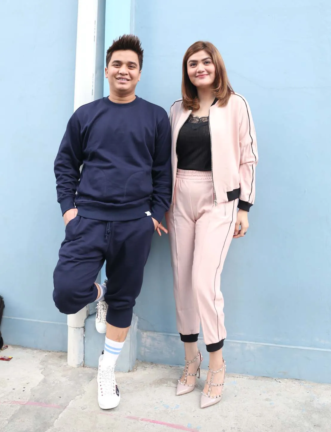 Billy Syahputra & Hilda Vitria © Kapanlagi/Muhammad Akrom Sukarya