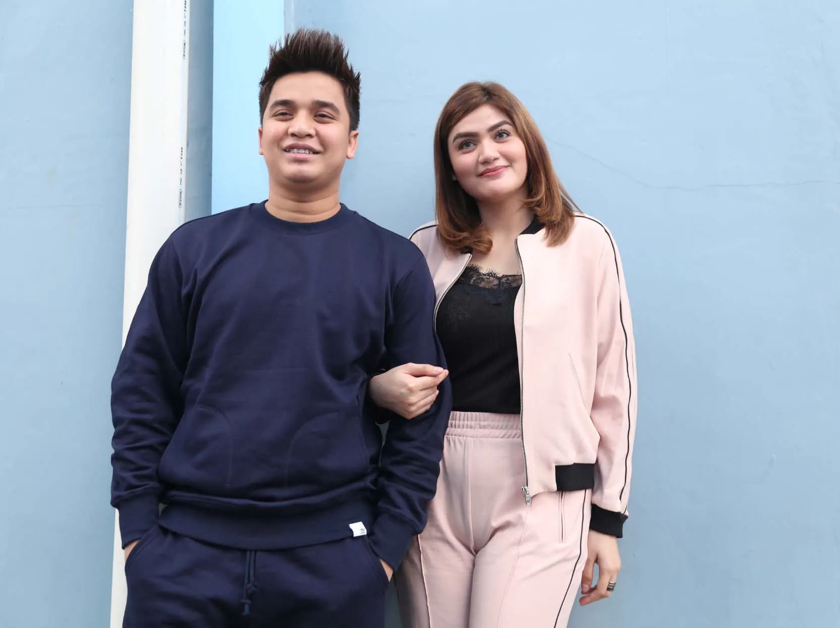 Billy Syahputra & Hilda Vitria © Kapanlagi/Muhammad Akrom Sukarya