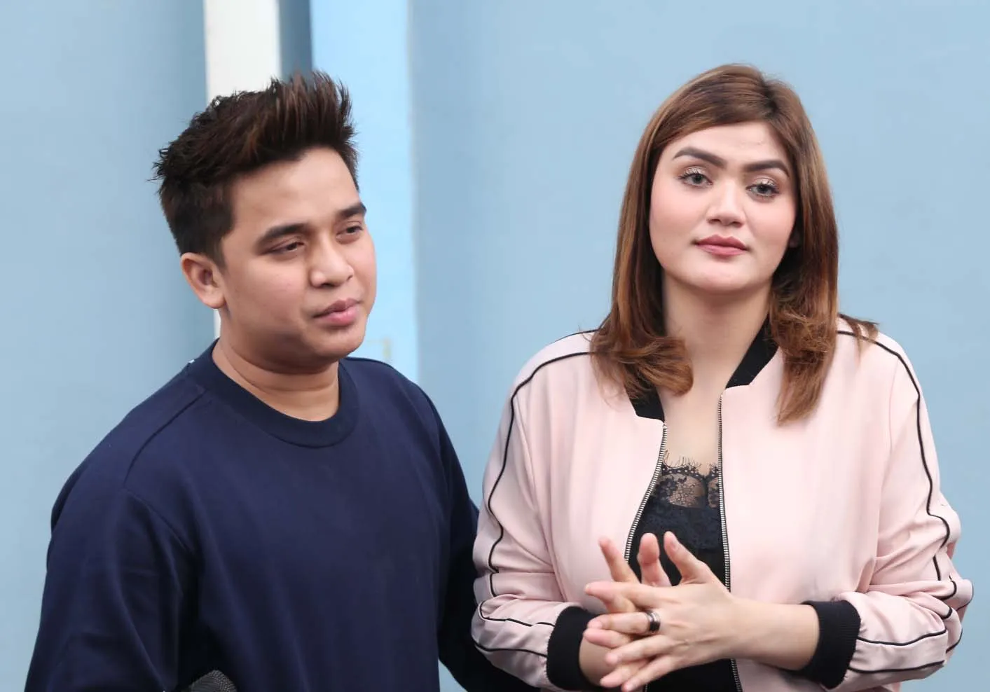 Billy Syahputra & Hilda Vitria © Kapanlagi/Muhammad Akrom Sukarya