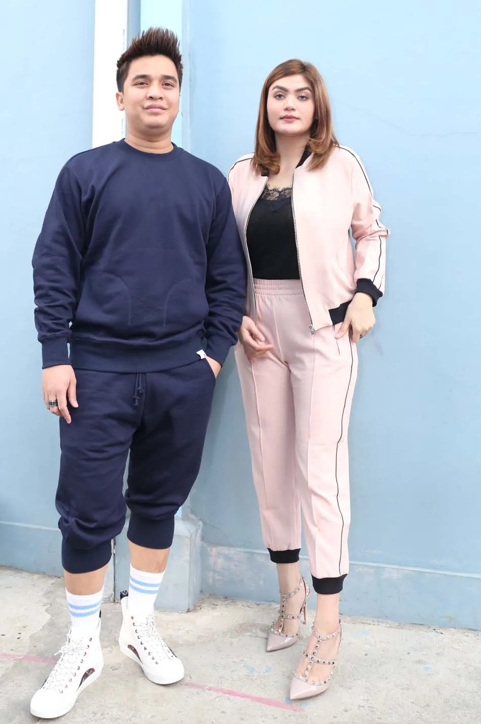 Billy Syahputra & Hilda Vitria © Kapanlagi/Muhammad Akrom Sukarya