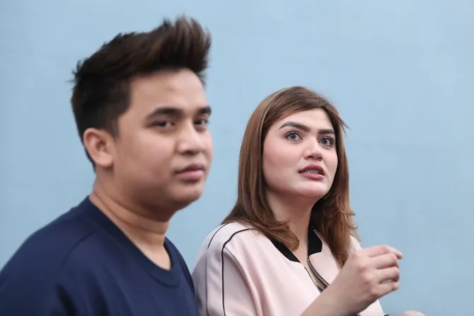 Billy Syahputra & Hilda Vitria © KapanLagi.com/Muhammad Akrom Sukarya