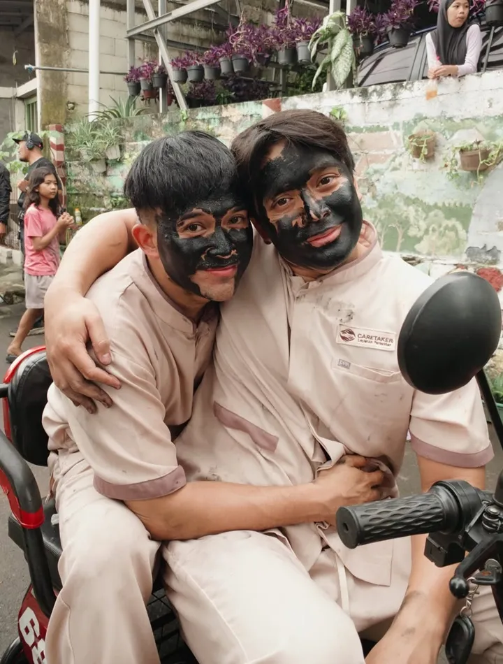 Persahabatan Billy Syahputra dan Anwar BAB (credit: instagram.com/anwar_bab)