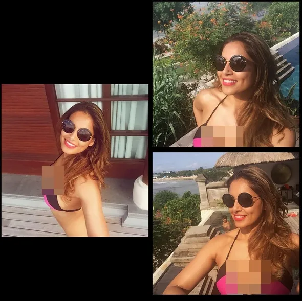 Bipasha Basu pamer tubuh hot dengan bikini ©instagram/bipashabasu