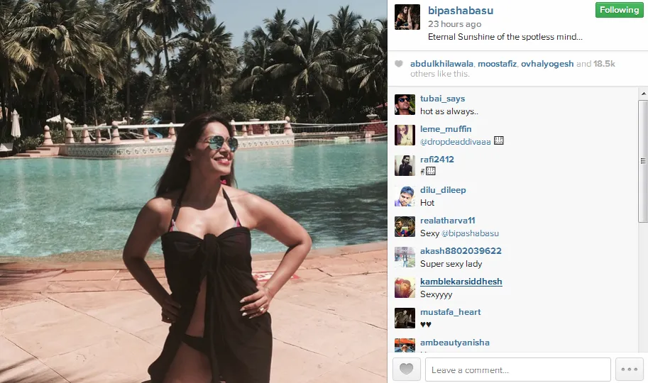 Seksi sekali kan? @instagram/bipashabasu
