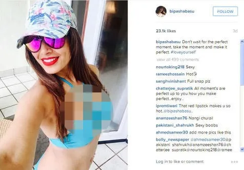 Selfie Bipasha Basu saat di maldives, aduhai bukan? © Instagram.com/bipashabasu