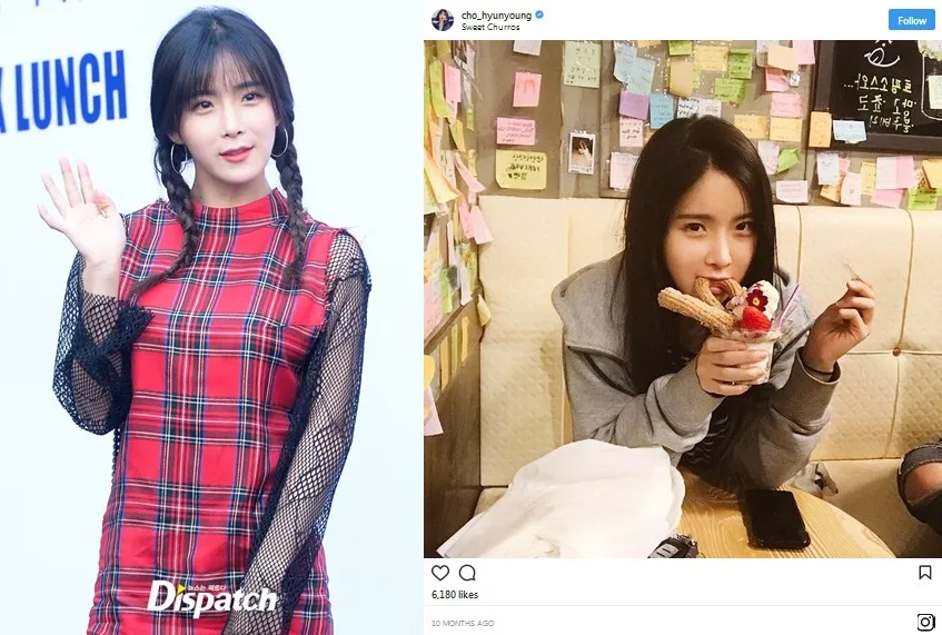Kekinian, Hyunyoung punya bisnis kafe yang sajikan snack kekinian yakni churro. Credit: via koreaboo.com