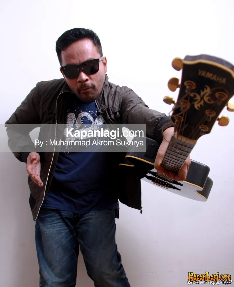 Bjah pernah mendapat nilai nyaris sempurna dalam salah satu mata pelajaran saat ujian akhir SMA. ©KapanLagi.com/Muhammad Akrom Sukarya