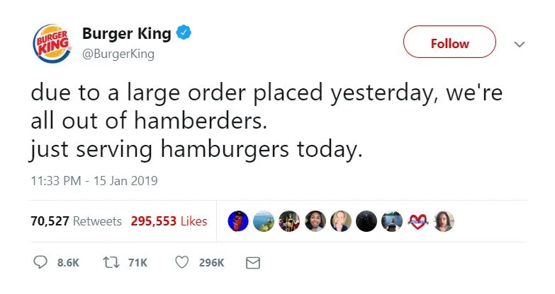 twitter.com/burgerking 16/01/2019