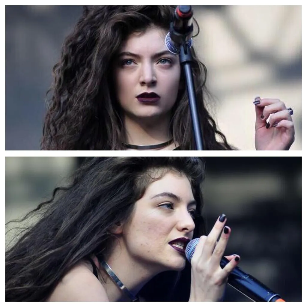 Inilah foto Lorde yang diedit oleh fansnya. ©Twitter/lordemusic