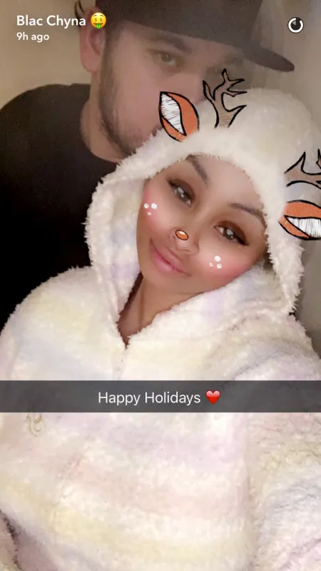 Rob & Chyna are back/©Snapchat/Blac Chyna