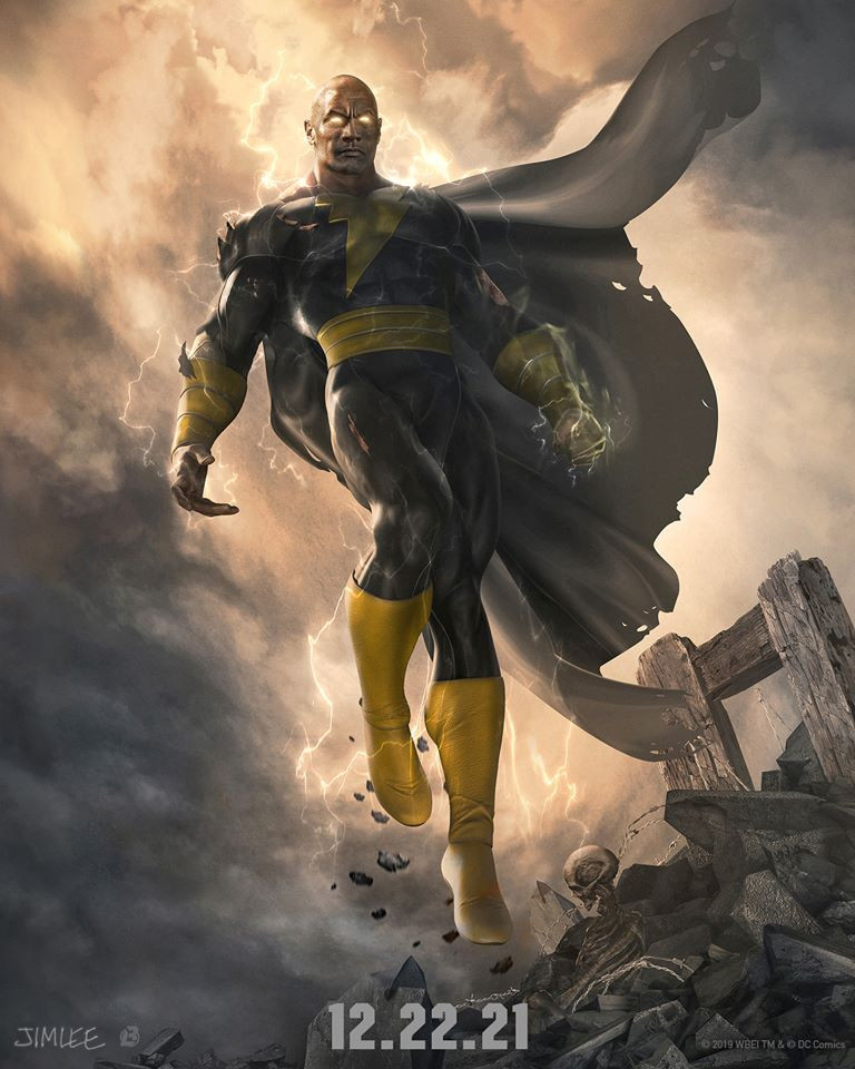 Dwayne Johnson 'The Rock' as Black Adam ŠJimlee via IMDb