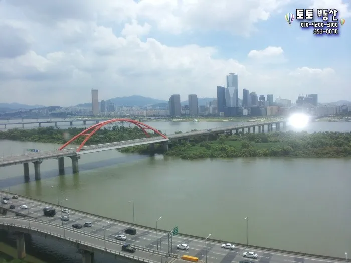 Pemandangan yang dilihat dari apartemen © tomuco.tistory.com