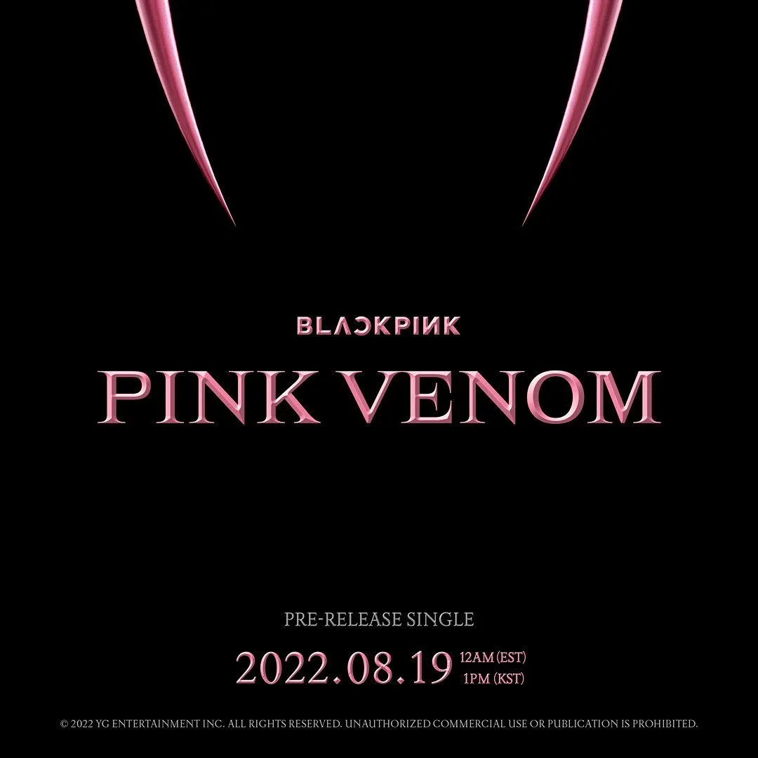 Credit: YG Entertainment