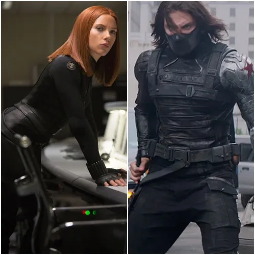 Black Widow dan Winter Soldier yang tampil lagi di sekuel kedua film Captain America ©istimewa