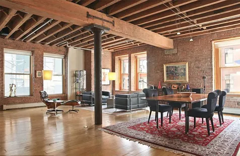 Salah satu sudut dalam apartemen baru Orlando Bloom @ dailymail.co.uk/The Corcoran Group